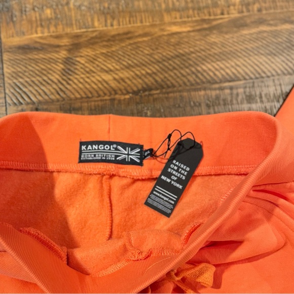 NEW🔥Kangol living, coral, plush solid joggers - Picture 4 of 4